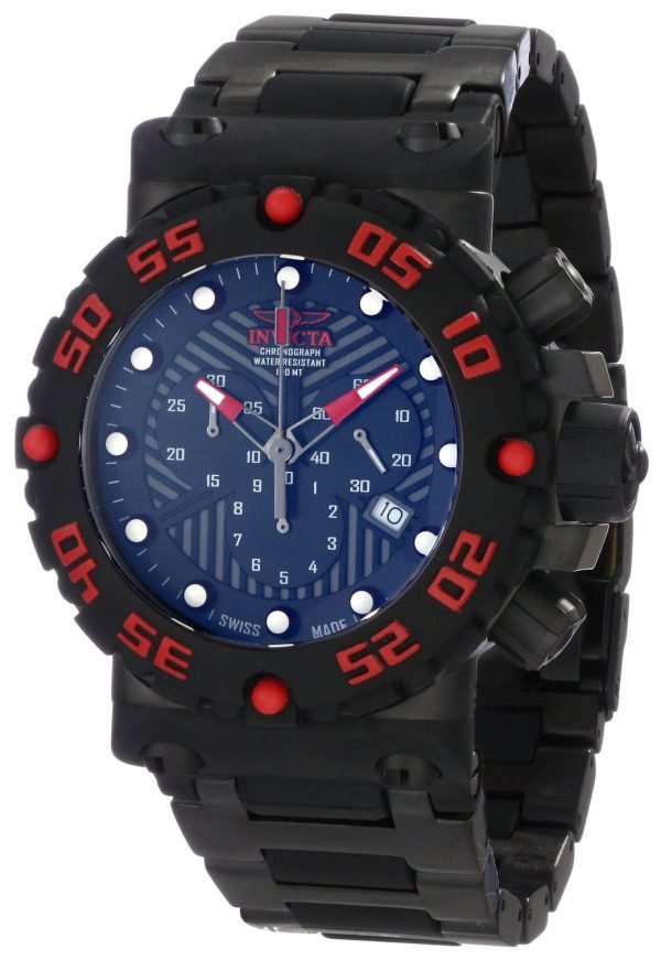 Invicta Subaqua 10045 Kello Musta / Kumi