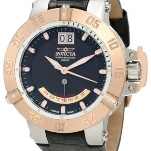 Invicta Subaqua 1575 Kello Musta / Nahka