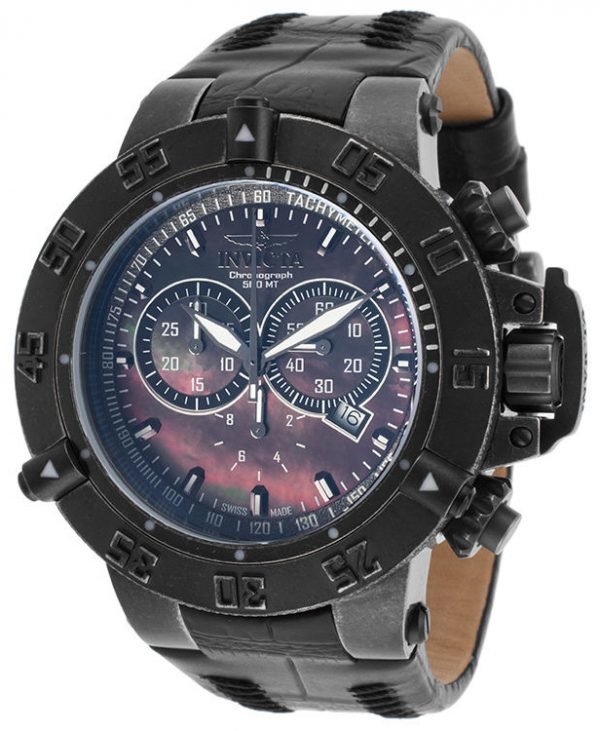 Invicta Subaqua 18450 Kello Musta / Nahka