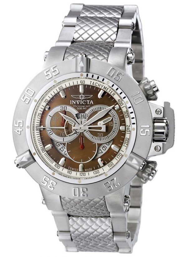 Invicta Subaqua 3 4571 Kello Ruskea / Teräs