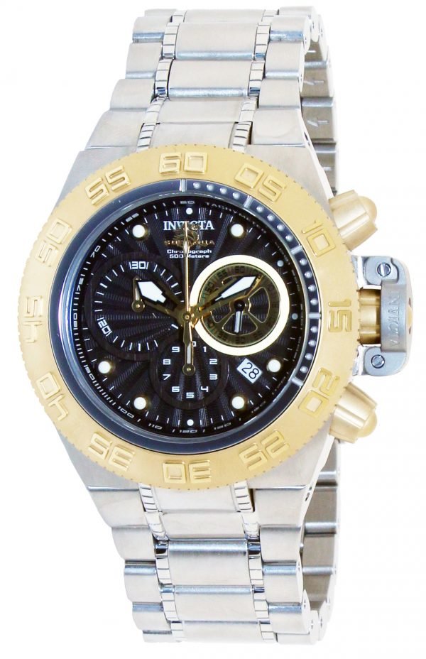 Invicta Subaqua 4 10144 Kello Musta / Teräs