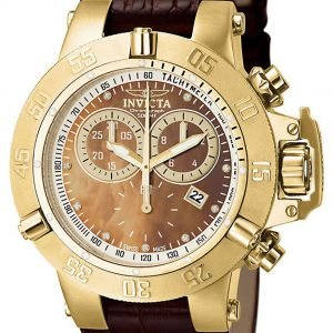 Invicta Subaqua 5502 Kello Ruskea / Nahka