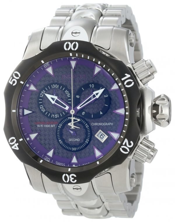 Invicta Venom 10177 Kello Musta / Teräs