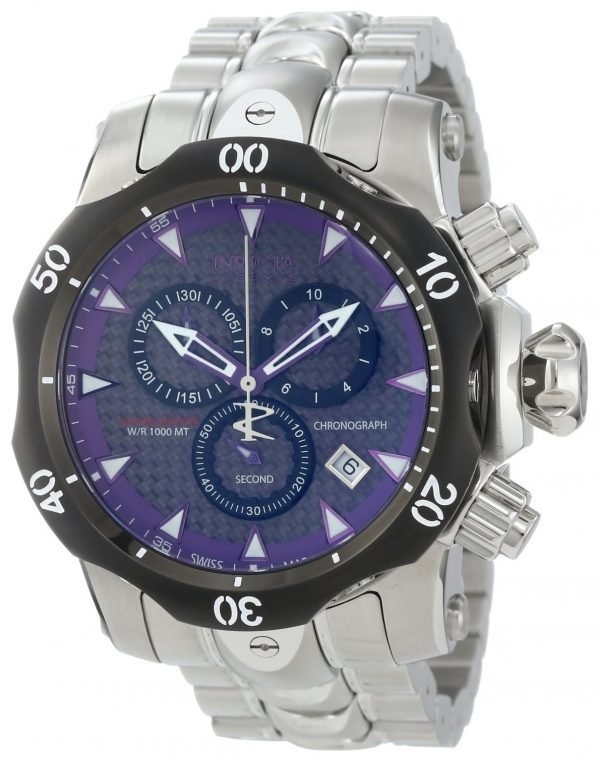 Invicta Venom 10177 Kello Musta / Teräs