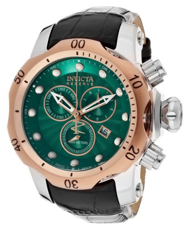 Invicta Venom 10812 Kello Vihreä / Nahka