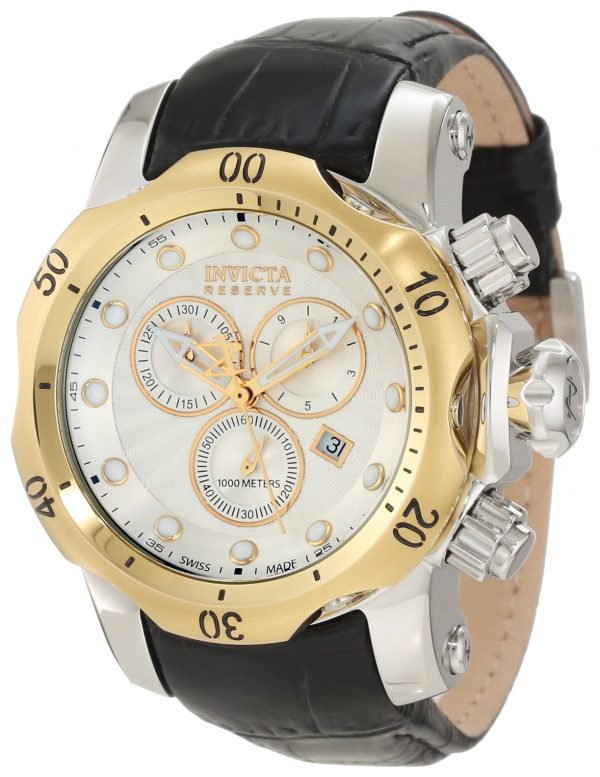 Invicta Venom 10816 Kello Hopea / Nahka