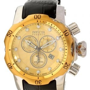 Invicta Venom 10819 Kello Kullattu / Nahka