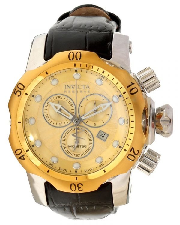 Invicta Venom 10819 Kello Kullattu / Nahka