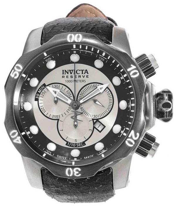 Invicta Venom 15985 Kello Hopea / Nahka