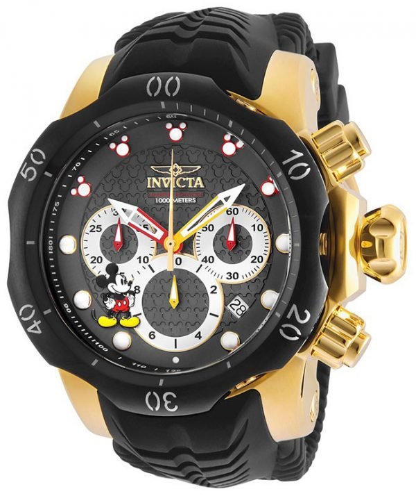 Invicta Venom 23167 Kello Musta / Kumi