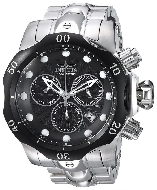 Invicta Venom 23888 Kello Musta / Teräs