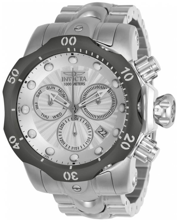 Invicta Venom 23890 Kello Hopea / Teräs