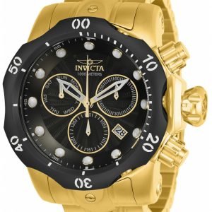 Invicta Venom 23892 Kello Musta / Kullansävytetty Teräs