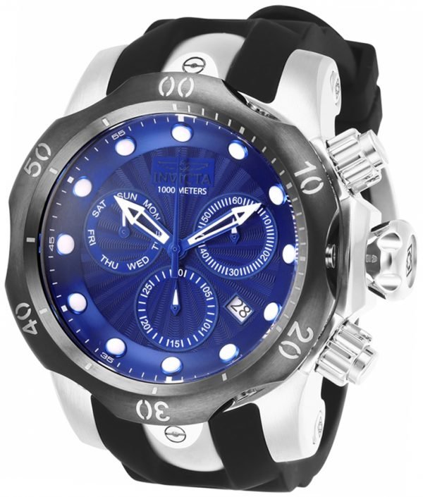 Invicta Venom 25901 Kello Sininen / Kumi