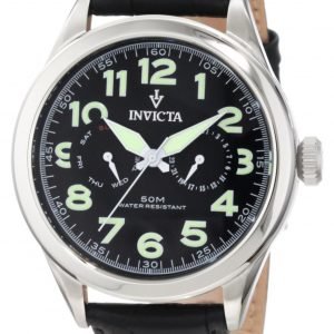 Invicta Vintage 11741 Kello Musta / Nahka