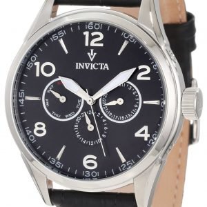 Invicta Vintage 12195 Kello Musta / Nahka