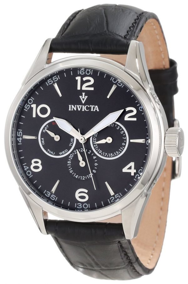 Invicta Vintage 12195 Kello Musta / Nahka