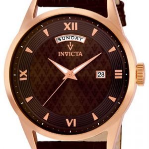 Invicta Vintage 12247 Kello Ruskea / Nahka