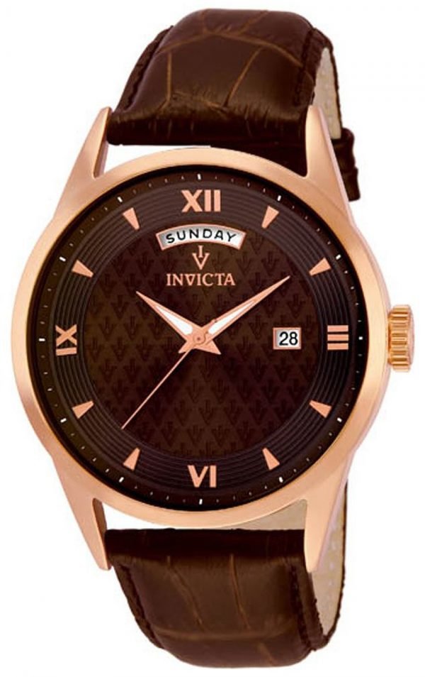 Invicta Vintage 12247 Kello Ruskea / Nahka