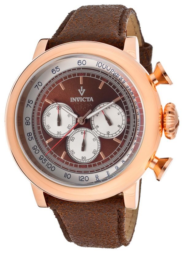 Invicta Vintage 13059 Kello Ruskea / Nahka