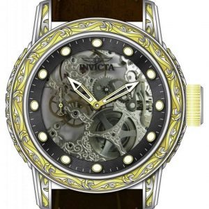 Invicta Vintage 18602 Kello Musta / Nahka