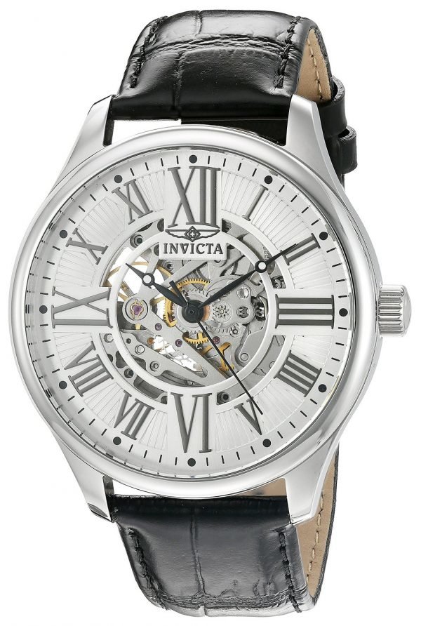 Invicta Vintage 22566 Kello Hopea / Nahka