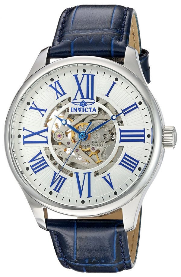 Invicta Vintage 22567 Kello Hopea / Nahka