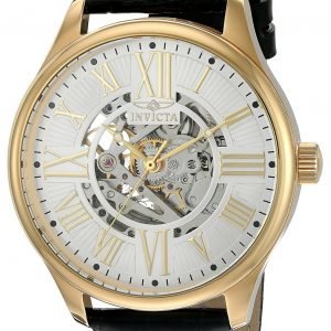 Invicta Vintage 22568 Kello Hopea / Nahka