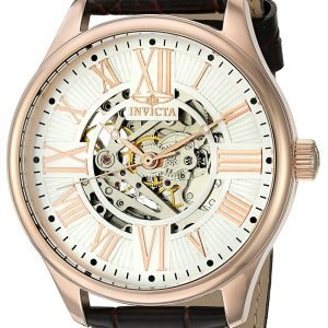 Invicta Vintage 22569 Kello Hopea / Nahka