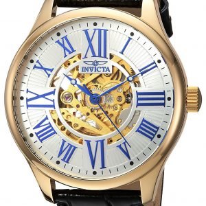 Invicta Vintage 23635 Kello Hopea / Nahka