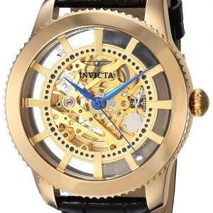 Invicta Vintage 23638 Kello Luurankokello / Nahka