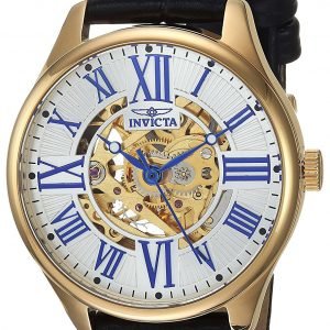 Invicta Vintage 23659 Kello Hopea / Nahka