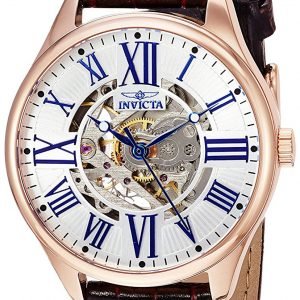 Invicta Vintage 23660 Kello Hopea / Nahka