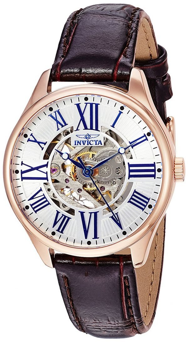 Invicta Vintage 23660 Kello Hopea / Nahka