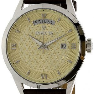 Invicta Vintage 25711 Kello Samppanja / Nahka