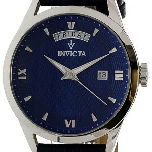 Invicta Vintage 25712 Kello Sininen / Nahka