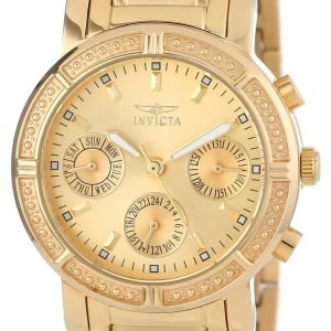 Invicta Wildflower 14873 Kello Samppanja / Kullansävytetty