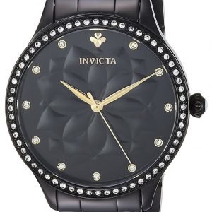 Invicta Wildflower 24538 Kello Musta / Teräs