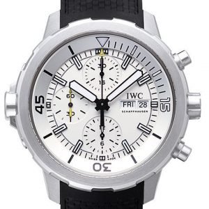 Iwc Aquatimer Chronograph Iw376801 Kello Valkoinen / Kumi