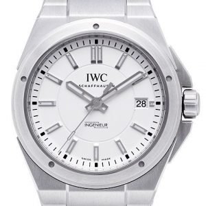 Iwc Ingenieur Iw323904 Kello Hopea / Teräs