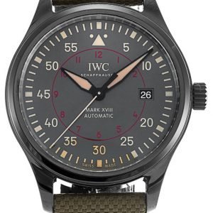 Iwc Pilots Classic Iw324702 Kello Harmaa / Tekstiili