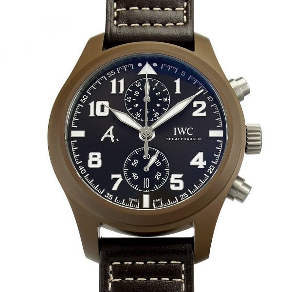 Iwc Pilots Classic Iw388004 Kello Ruskea / Nahka