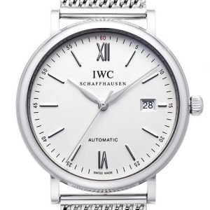 Iwc Portofino Iw356505 Kello Hopea / Teräs