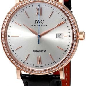 Iwc Portofino Iw356515 Kello Hopea / Nahka