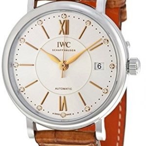 Iwc Portofino Iw458101 Kello Hopea / Nahka