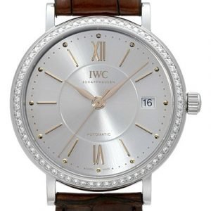 Iwc Portofino Iw458103 Kello Hopea / Nahka