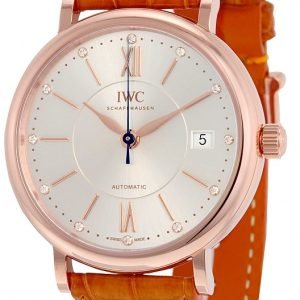 Iwc Portofino Iw458105 Kello Hopea / Nahka