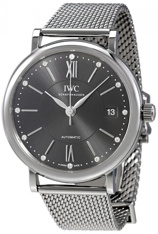 Iwc Portofino Iw458110 Kello Harmaa / Teräs