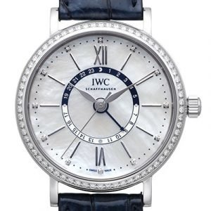 Iwc Portofino Iw459101 Kello Valkoinen / Nahka