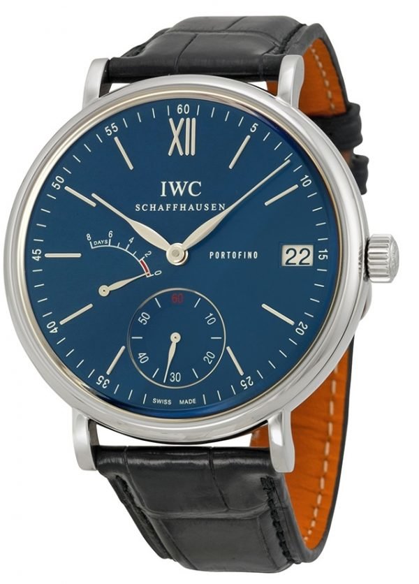 Iwc Portofino Iw510106 Kello Sininen / Nahka